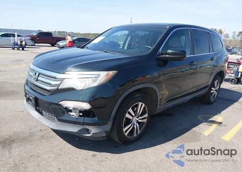 2016 Honda Pilot Ex from USA, damaged, VIN 5FNYF6H38GB005154